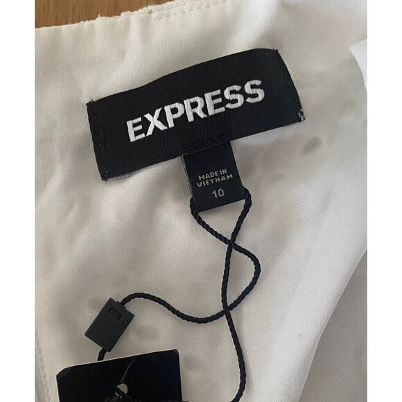 NWT  Express Ivory Eyelet SKIRT WOMEN’S Size 10 - Picture 3 of 12